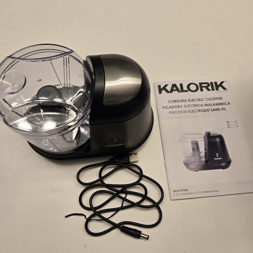 Brand New Cordless Electric Chopper